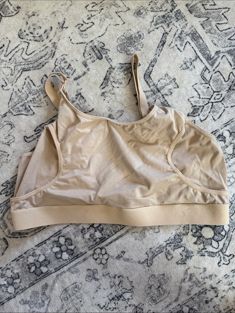 Everyday Comfort Wireless nursing bra in Nude